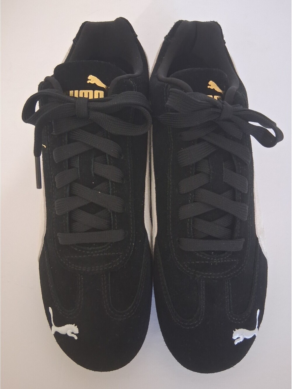 Puma Black/White Adult Speedcat OG Ortholite Sneakers Shoes, Size 8